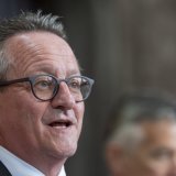 Le PLR alémanique Martin Schmid (GR) a défendu l'imposition individuelle au Conseil des Etats. KEYSTONE/TIL BUERGY